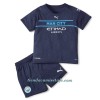 Conjunto (Camiseta+Pantalón Corto) Manchester City Tercera Equipación 2021/22 - Niño